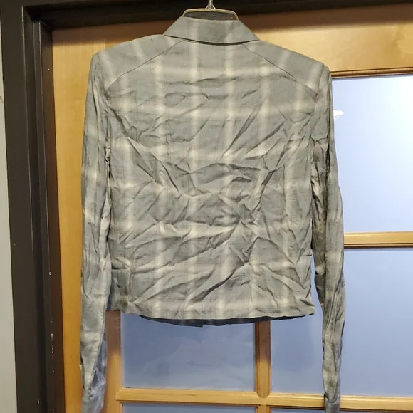 RtA Gray Blazer Sophisticated Suit Jacket